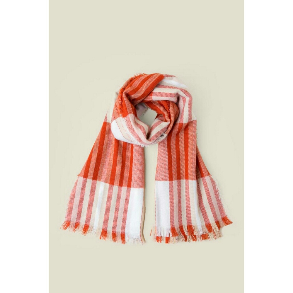 Francesca's Plaid Blanket Scarf